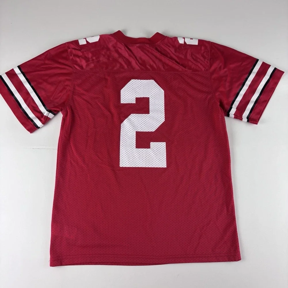 Vintage Team Nike Ohio State Buckeyes Youth Medium Jersey Red Mesh Football